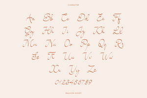 Paulicea - Script Font