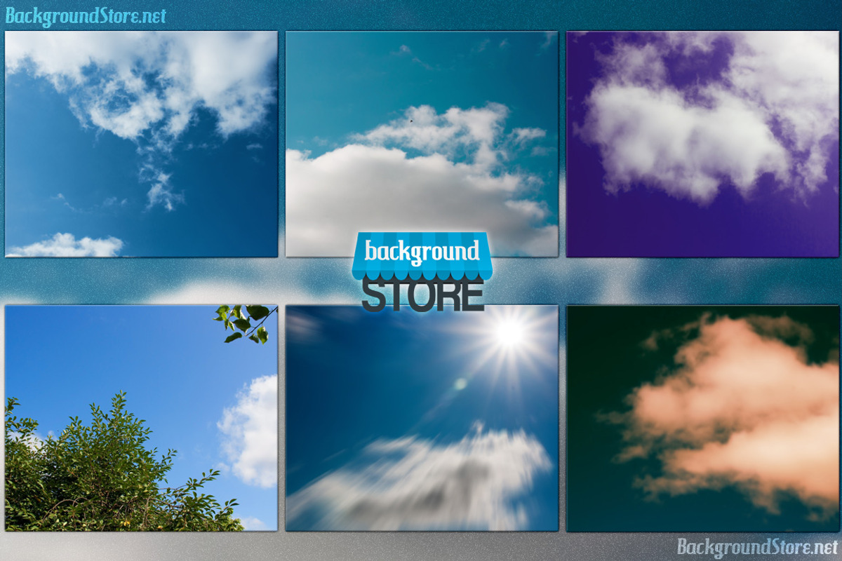Sky Backgrounds Bundle preview 3