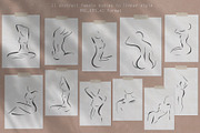 Female bodies. Line art, an Object Graphic by Vera●Suleimanova (Thumbnail 3 of 16)