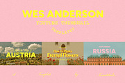 Wes Anderson StyleY YT Thumbnails, a Social Media Template by tomatstudio (Thumbnail 1 of 4)