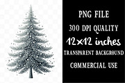 Glitter Christmas Elements Clipart, an Illustration by Designking (Thumbnail 4 of 5)
