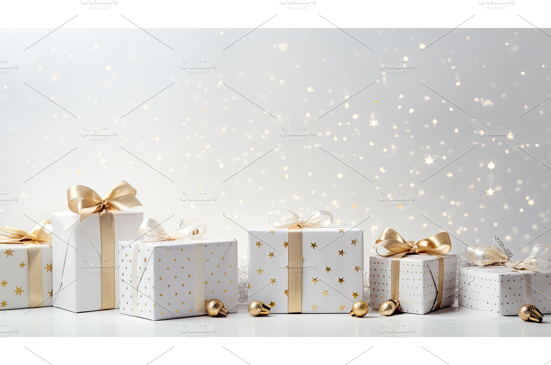 festive holiday gift background, a Holiday Photo by pikepicture
