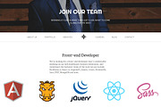 CUBE: Minimal Multi-Purpose Template, a HTML Template by Devero (Thumbnail 8 of 11)