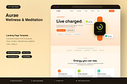 Health & Fitness Wearable App, an UI Kit Template by Pitchlook.Studio (Thumbnail 1 of 3)