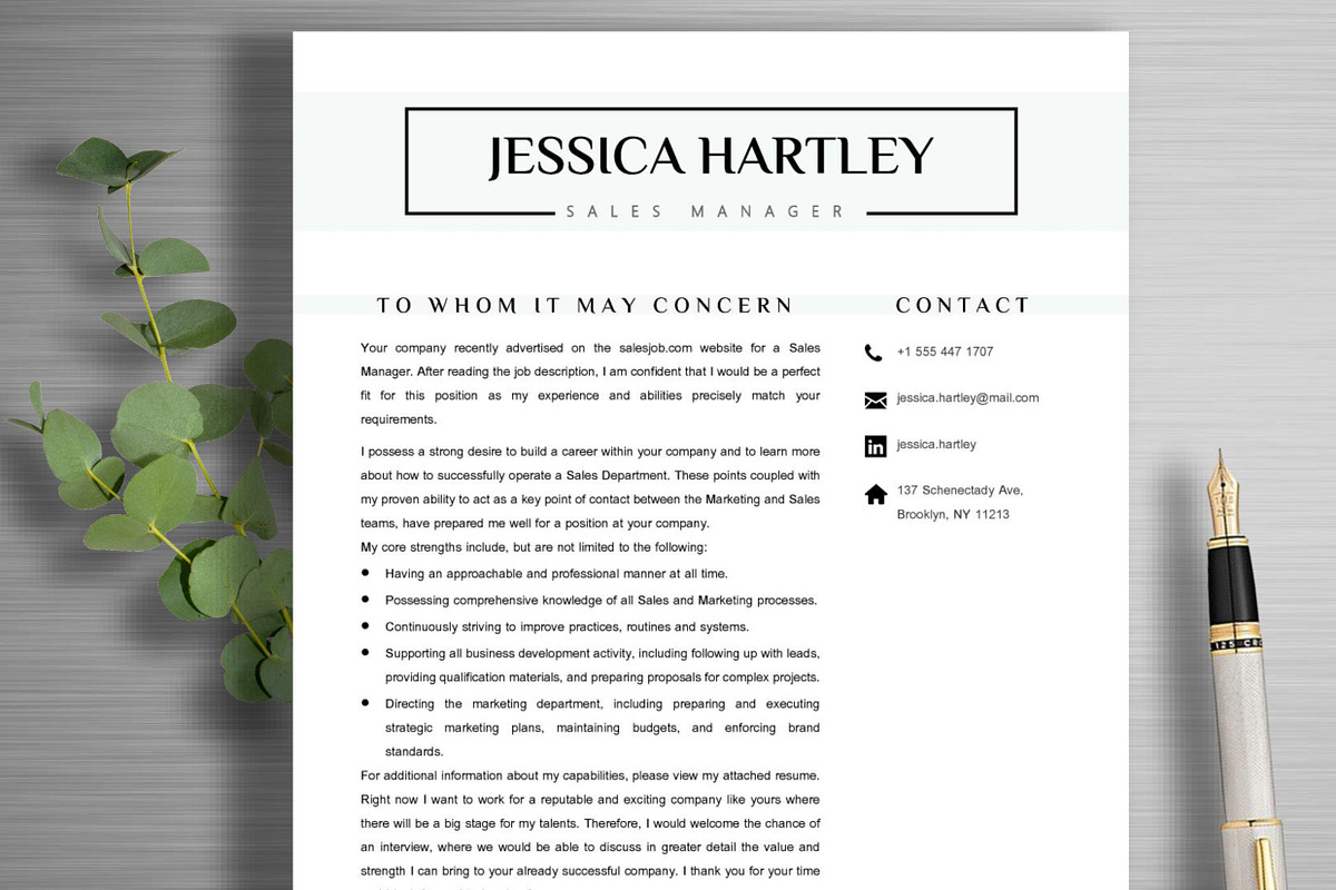 Resume Template | Jessica, a Resume Template by ResumeWorkshop (Photo 7 of 10)