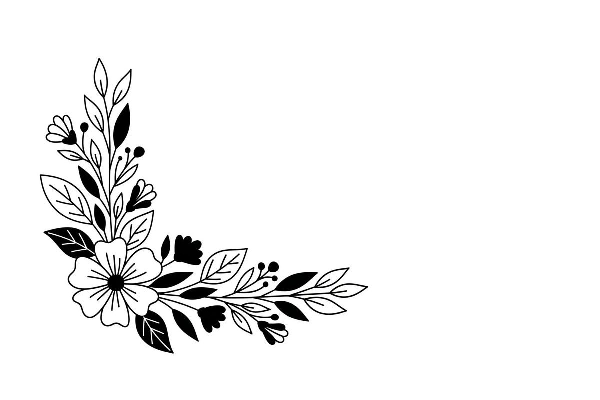 Floral Corner Ornament Clipart Bundl, an Illustration by Creativeshirt (Photo 41 of 48)