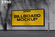 Billboard Mockup, an Advertising Mockup by mockupbuys (Thumbnail 1 of 5)