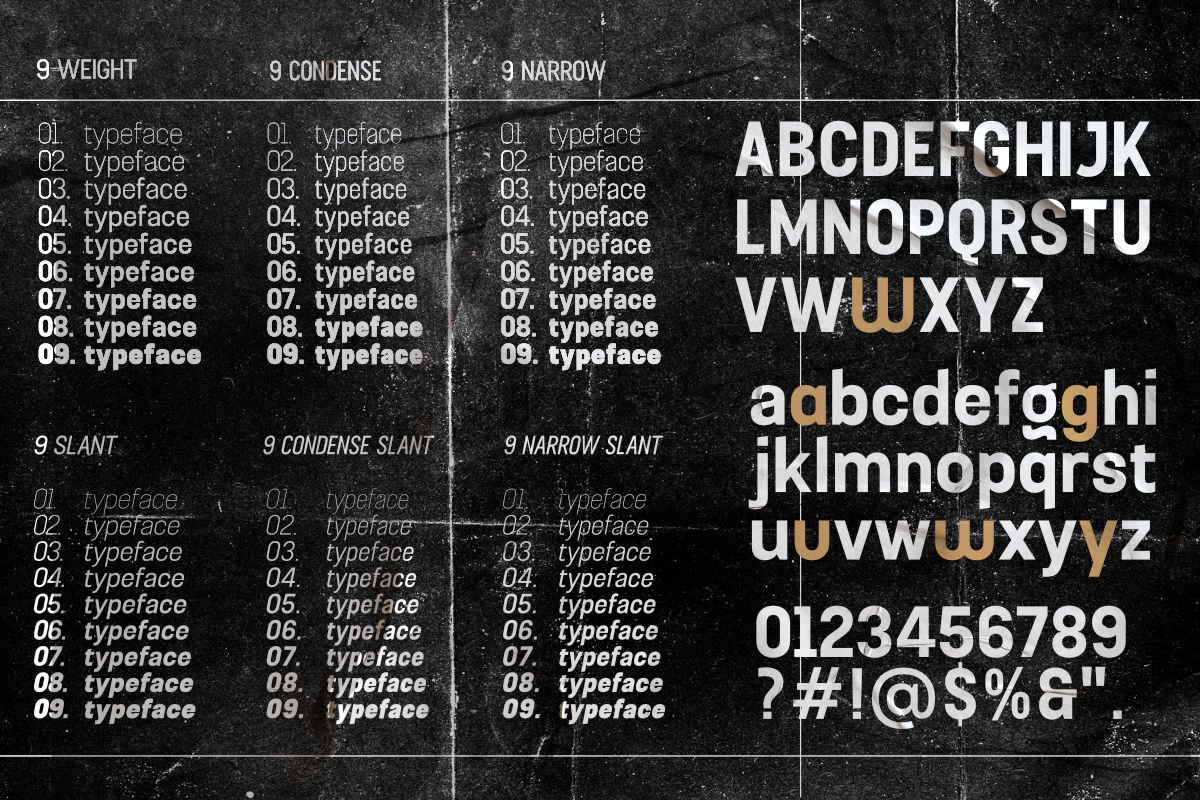 Sugih - Sans Serif Font Family, a Sans Serif Font by Gilar Studio (Photo 12 of 12)
