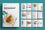 Food Menu Template, a Brochure Template by E-Type (Thumbnail 1 of 7)