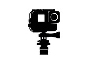 60 Action Camera Silhouette Icon, an Illustration by Artivon (Thumbnail 47 of 61)