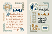 Old Norse, a Serif Font by Burntilldead (Thumbnail 5 of 12)