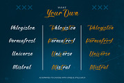 Lucky Pletan Typeface, a Script Font by alit design (Thumbnail 10 of 15)