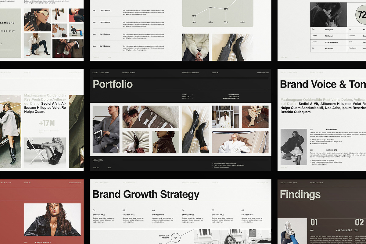 Brand Strategy Presentation Template preview 7