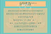 Sweet Holiday, a Handwritten Font by Majelis Font (Thumbnail 2 of 6)