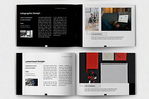 Landscape Magazine Template Design