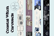 Coastal Witch Social Media Kit, a Social Media Template by Mochi Atelier (Thumbnail 9 of 14)