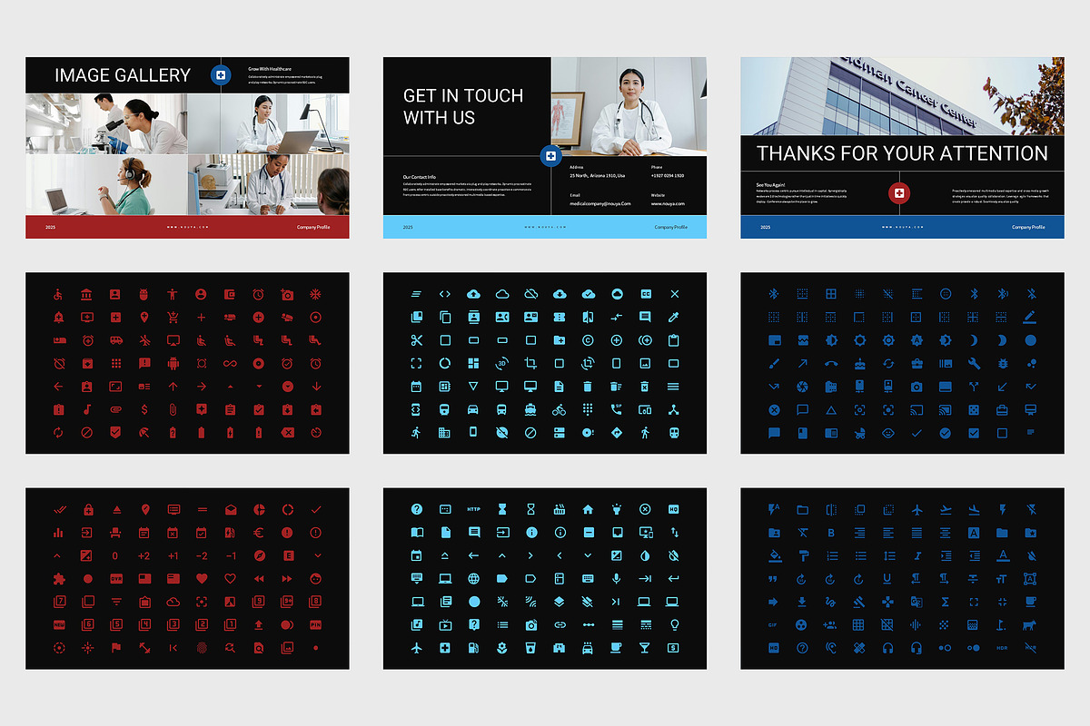 Nuya : Medical Company Google Slides, a Presentation Template by Punkl Camp (Photo 9 of 9)
