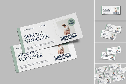 Gift Voucher Mockups