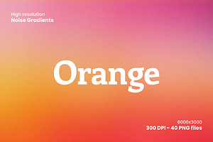 Orange - Noise Backgrounds