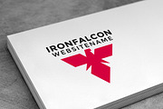 Iron Falcon Logo Template, a Branding & Logo Template by pne-design (Thumbnail 2 of 2)