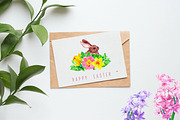 Easter watercolor set, a Seasonal Illustration by Where summer is (Thumbnail 3 of 11)