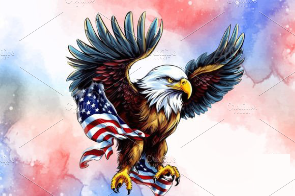 4th of July Sublimation Clipart Bund, a Background Graphic by Design Station (Photo 2 of 6)