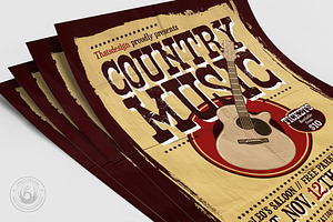 Country Music Flyer Template V3