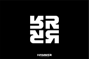 HAMMER - a strong bold sans serif, a Sans Serif Font by Vroz Studio (Thumbnail 5 of 8)
