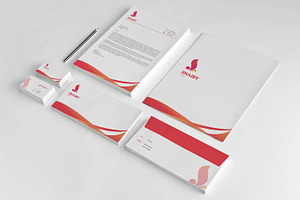 Corporate Stationery Kit Template