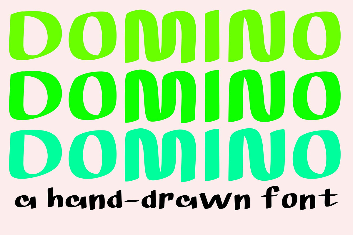 Domino, a Handwritten Font by Eryn Rose Design (Photo 1 of 17)
