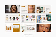 Gold Beauty Brand Presentation Deck, a Presentation Template by The Design Resource Shop (Thumbnail 2 of 2)