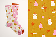 Retro Christmas, a Seasonal Illustration by kondratya (Thumbnail 6 of 12)