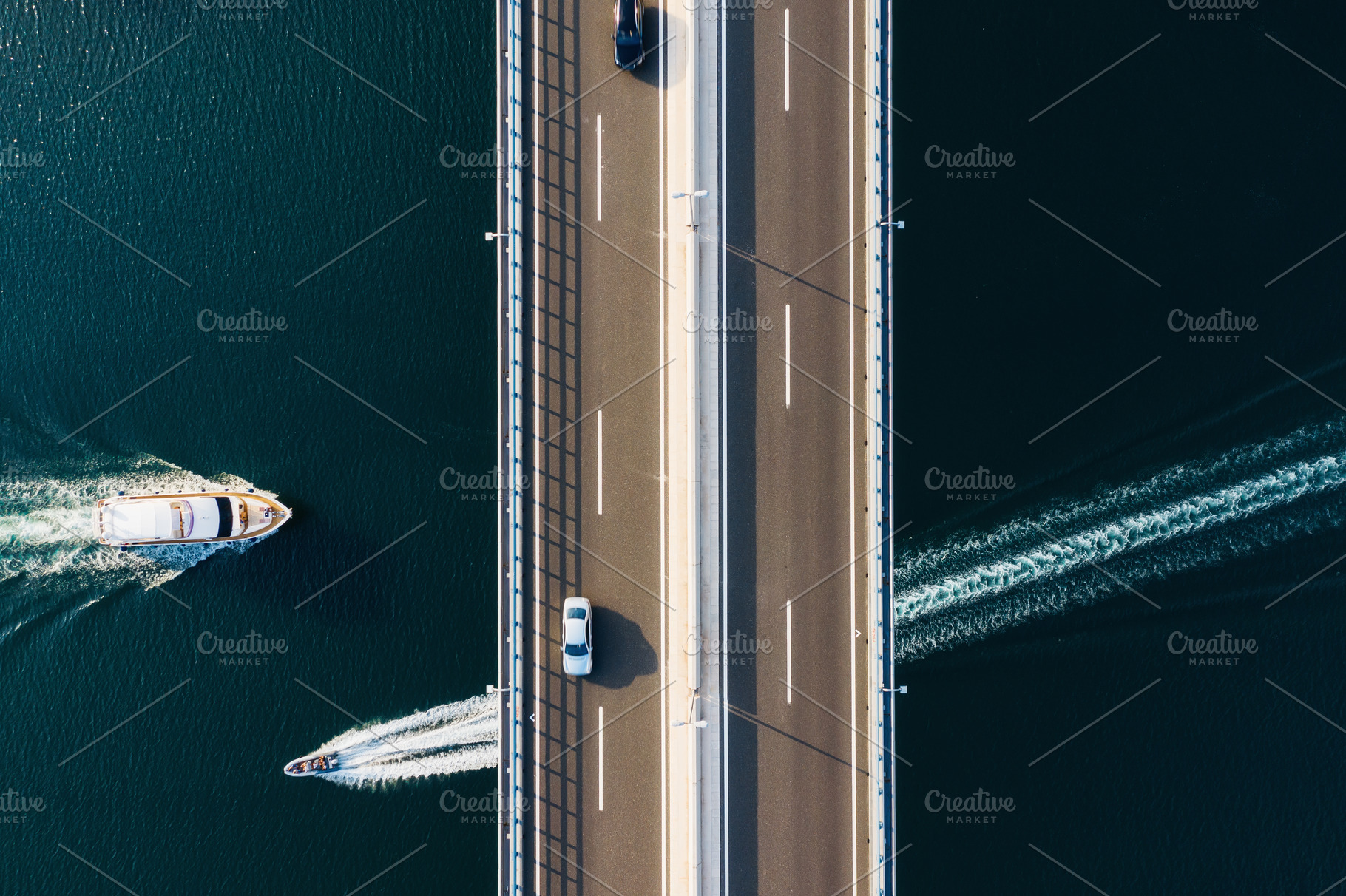 Bridge above sea., a Transportation Photo by Landscape and travel