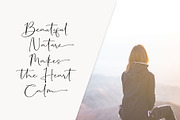 Shirlone Handwritten font, a Script Font by moriztype (Thumbnail 3 of 8)