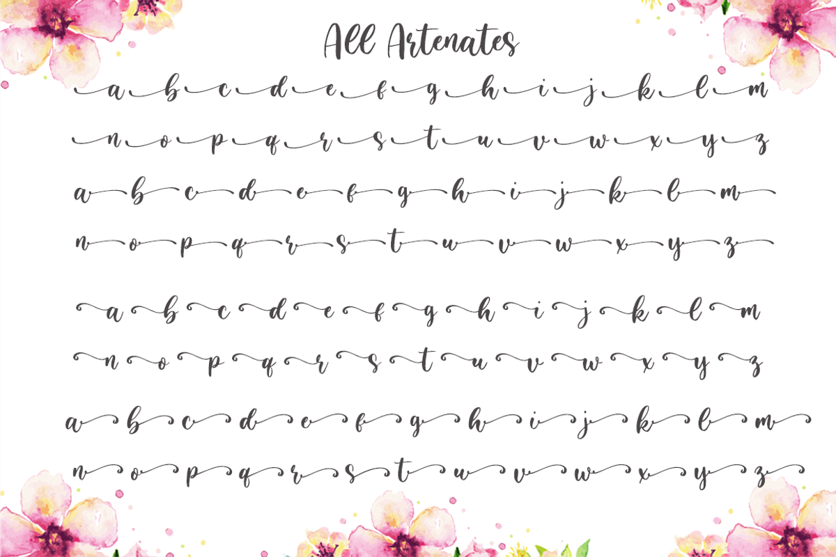 Lovely Sister - Lovely Handwritten, a Script Font by Sronstudio (Photo 10 of 10)