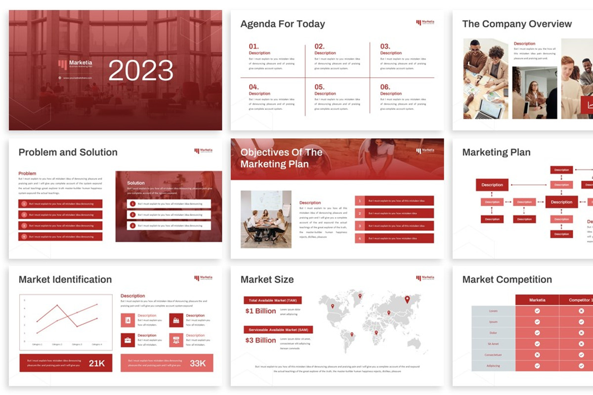 Marketia - Marketing Powerpoint, a Presentation Template by SlideFactory (Photo 2 of 4)
