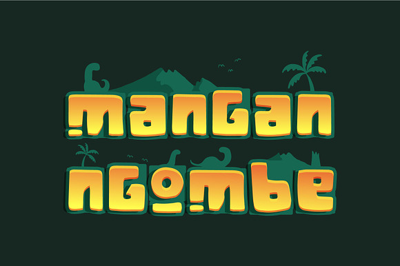 Mangan Ngombe Font