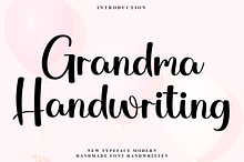 Grandma Handwriting