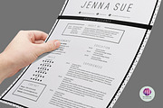 Modern , chic CV template, a Resume Template by Chic templates (Thumbnail 5 of 5)