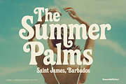 Mañana – A Fanciful Retro Font, a Serif Font by Komet & Flicker (Thumbnail 8 of 15)