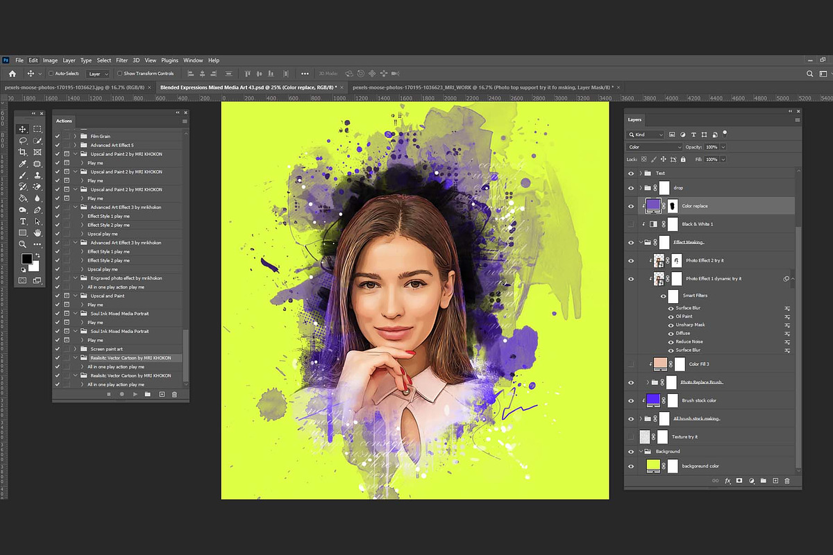Aura Bloom Portraits PS Script, an Action Add-On by MRI STUDIO (Photo 12 of 24)