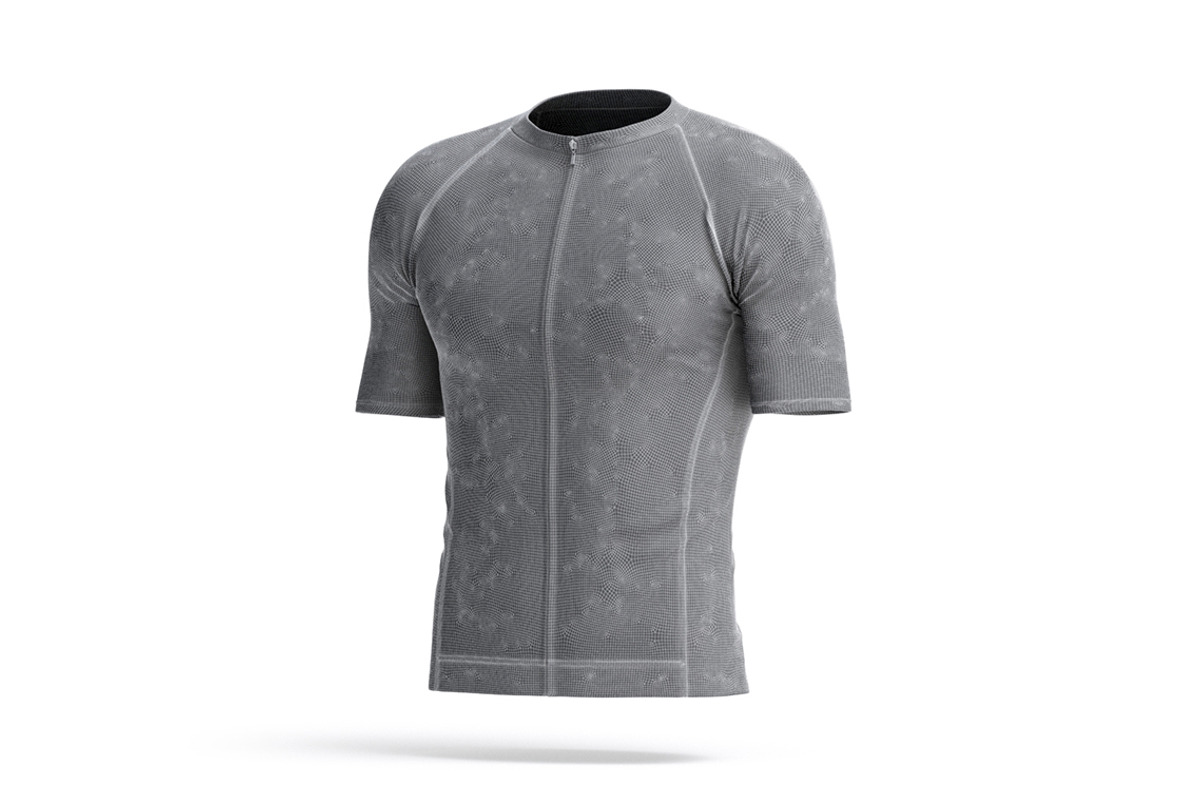 White Men Cycling Jersey 3D Model, an Object 3D Model by rebrandy (Photo 9 of 10)