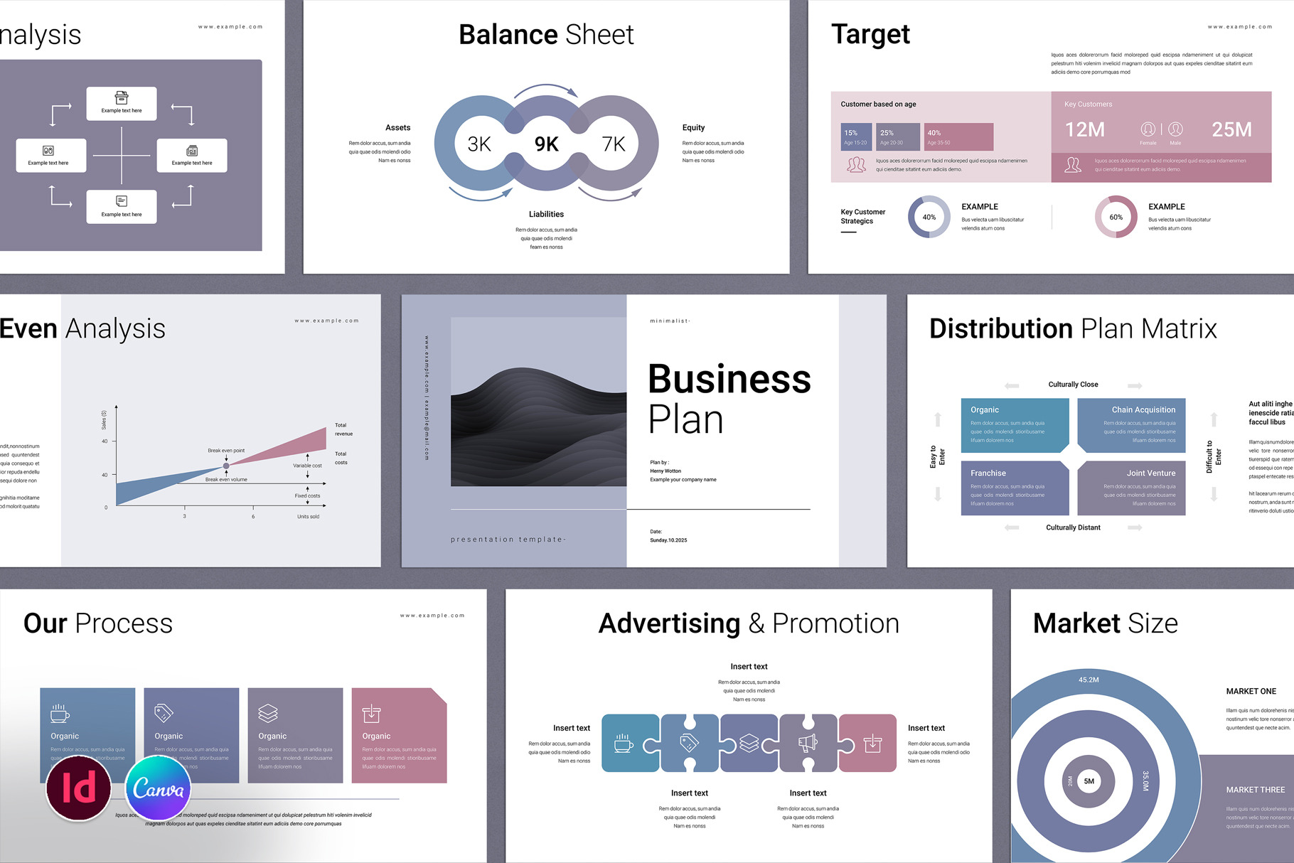 Business Plan Presentation Template, a Presentation Template by ...