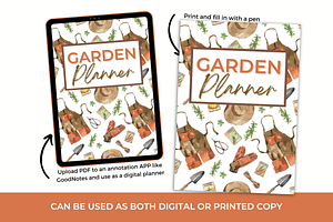 Gardening Planner - Printable