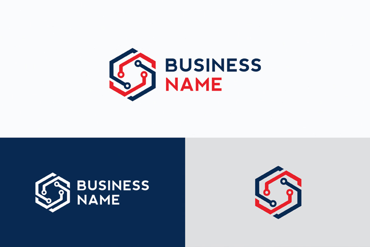 Technology logo icon, a Branding & Logo Template by Azqaa (Photo 3 of 4)