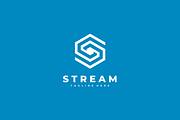 Stream - Geometric Letter S Logo, a Branding & Logo Template by yopie (Thumbnail 2 of 3)