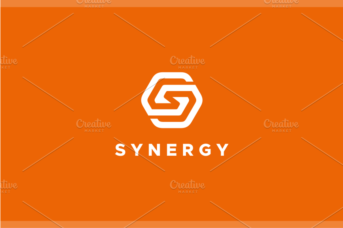 Synergy S Logo, a Branding & Logo Template by yopie