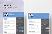Modern Resume & CV Template, a Resume Template by Hito Graphic (Thumbnail 8 of 8)