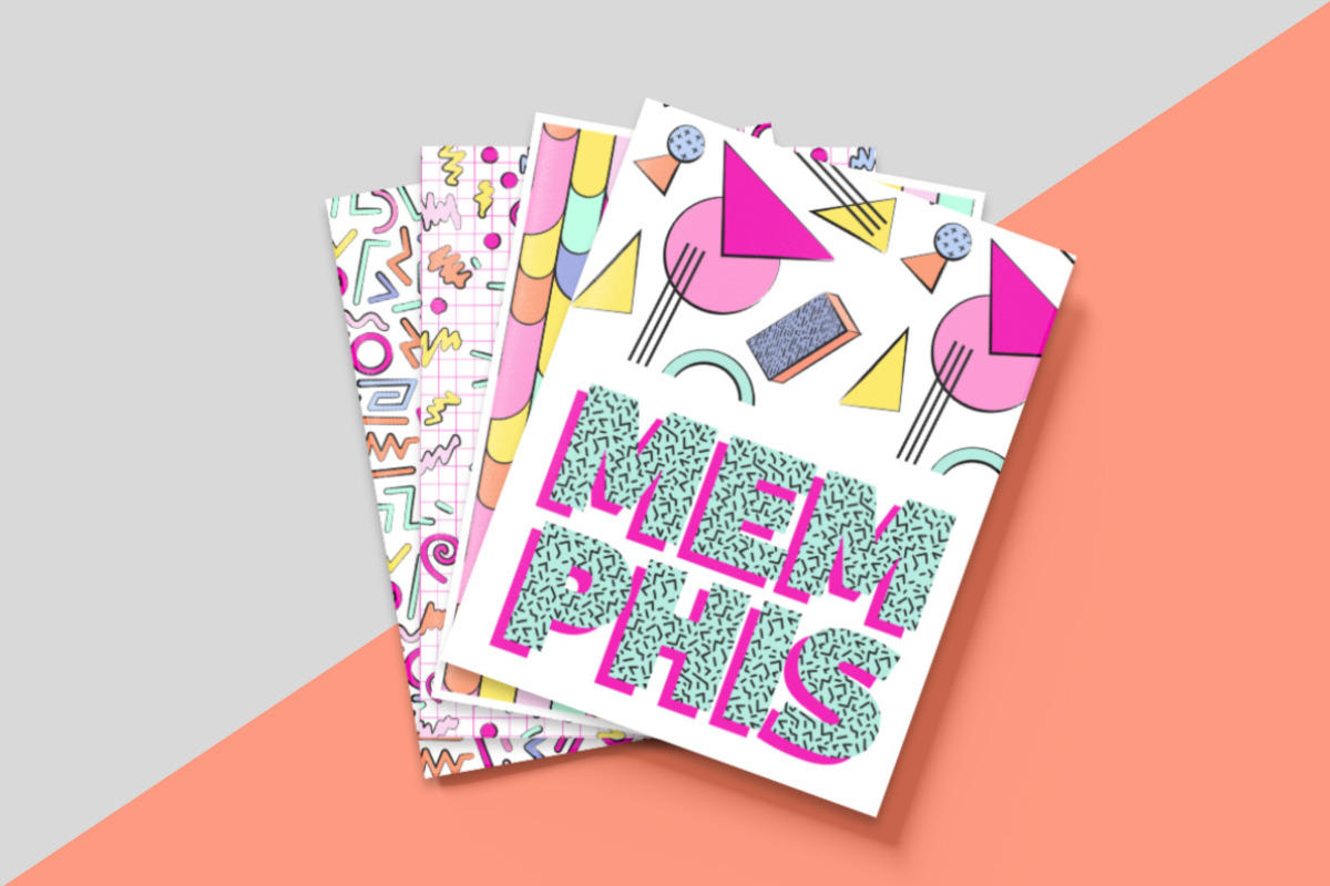 Memphis Design Patterns and Shapes, a Pattern Graphic by Pulpixel Design (Photo 10 of 15)