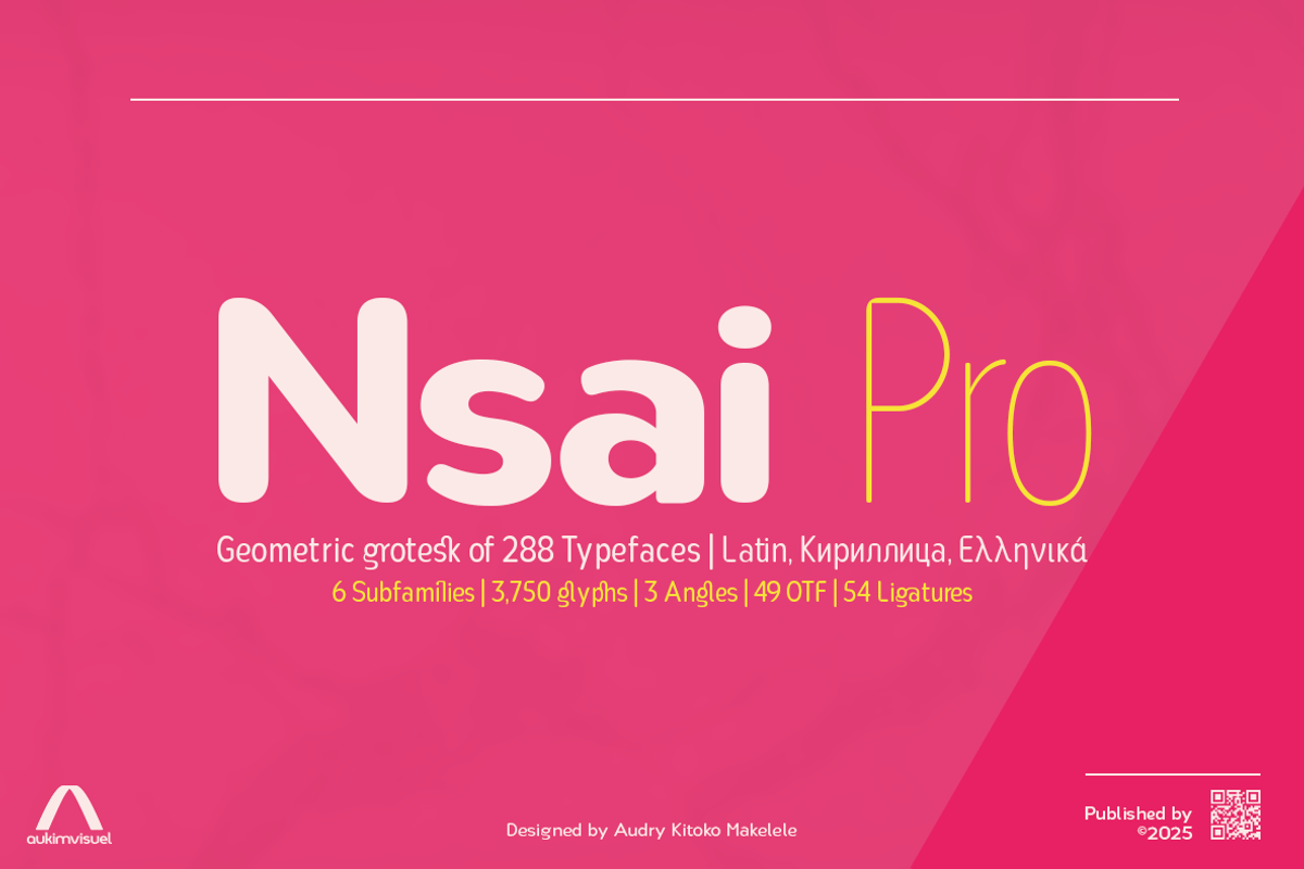Nsai Pro Rounded, a Font by Aukimvisuel (Photo 1 of 12)